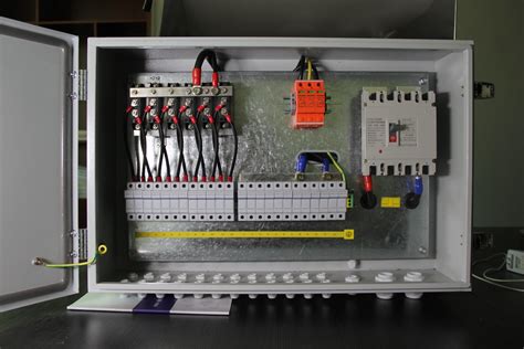 solar dc junction box|12 string solar combiner box.